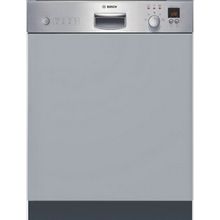 Bosch SGI45E15GB Built In Stainless steel 600mm semi Integrated dishwasher