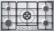 Bosch PCL985FGB Built In Stainless steel large gas hob