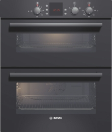 Bosch HBN13N561B Built In Black electric under counter double oven